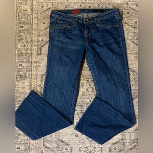 Ag Adriano Goldschmied The Angel Frayed Bottom 29R Jeans
